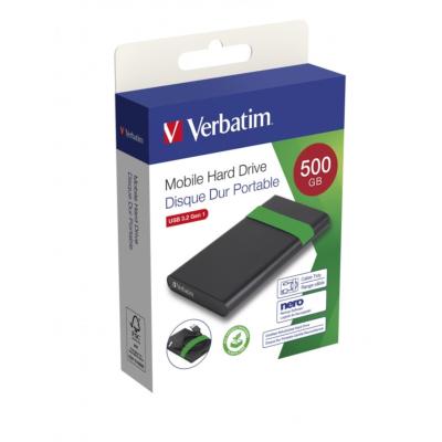 Disque Externe VERBATIM Refurbished 500 Go USB3.2 Gar 2 ans CARTON DE 10