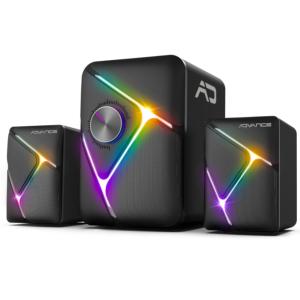 HP Advance SOUNDPHONIC SP-5200 2.1 11W Bluetooth RGB Noir