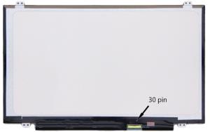 Dalle LCD 13.3" LED Slim 1366x768 Fix HB Court EDP 30 pins Mate