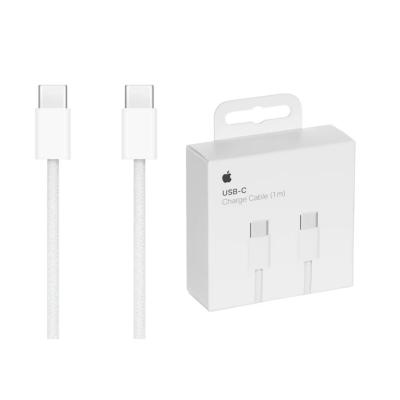 Câble APPLE USB-C vers USB-C - 1 mètre - BLANC - 60 W - MQKJ3ZM/A