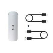 Boitier externe TOOQ  SATA M.2 2280 - USB A et C Argent TQE-2202S