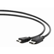 Câble DisplayPort vers HDMI M/M noir - 1.80m  